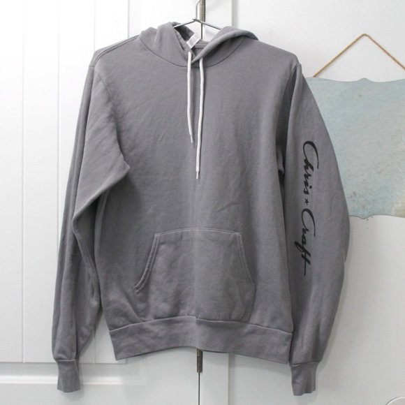 Other - Gray Chris-Craft Hoodie with white drawstring - Medium